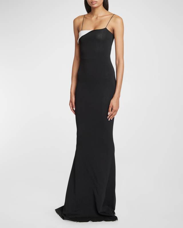 La Robe Aro Contrast Gown